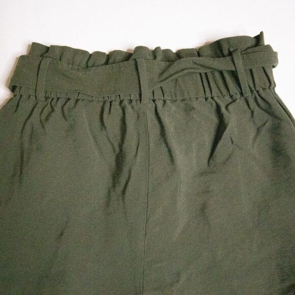 NWT loft FLUID PULL ON CARGO PANTS Vibrant olive - Picture 4 of 10